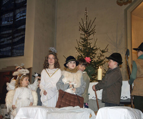 Christmette mit Krippenspiel